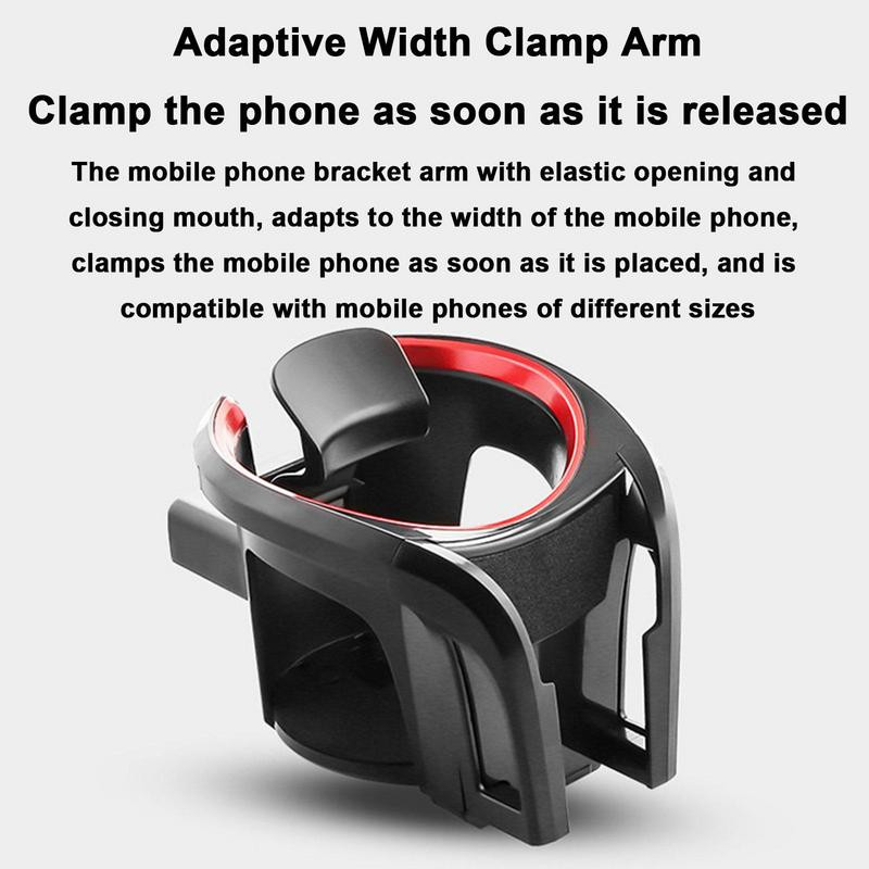 Auto tassihoidja pikendus Reguleeritav topsihoidja õhuava 2-ühes joogihoidja jaoks auto multifunktsionaalse suure topsihoidja adapteri jaoks