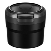 Mini scrumieră pentru mașină Scrumieră portabilă pentru mașină Siguranță cu lumină LED Multifuncțională autovehicul pentru țigară Scrumieră suport Decorare