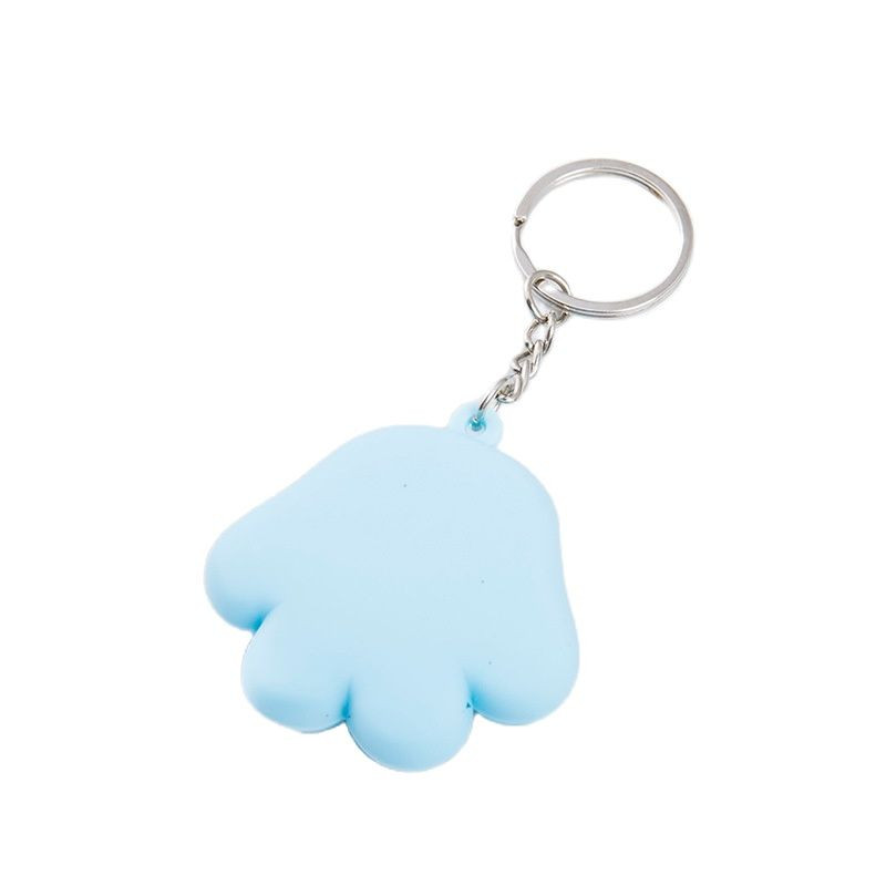 Loominguline auto võtmehoidja võtmehoidja armas kassi küünis pehme liimiga kelluke Auto sisustustarvikud ripats rõngas mobiiltelefoni kesta ripats