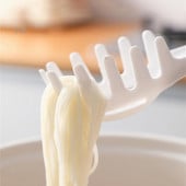 Makaronu karote caurduris spageti olu dzeltenuma atdalīšanas mērkarote olu baltuma atdalītājs plastmasas filtrs drenāžas karote virtuves piederumi