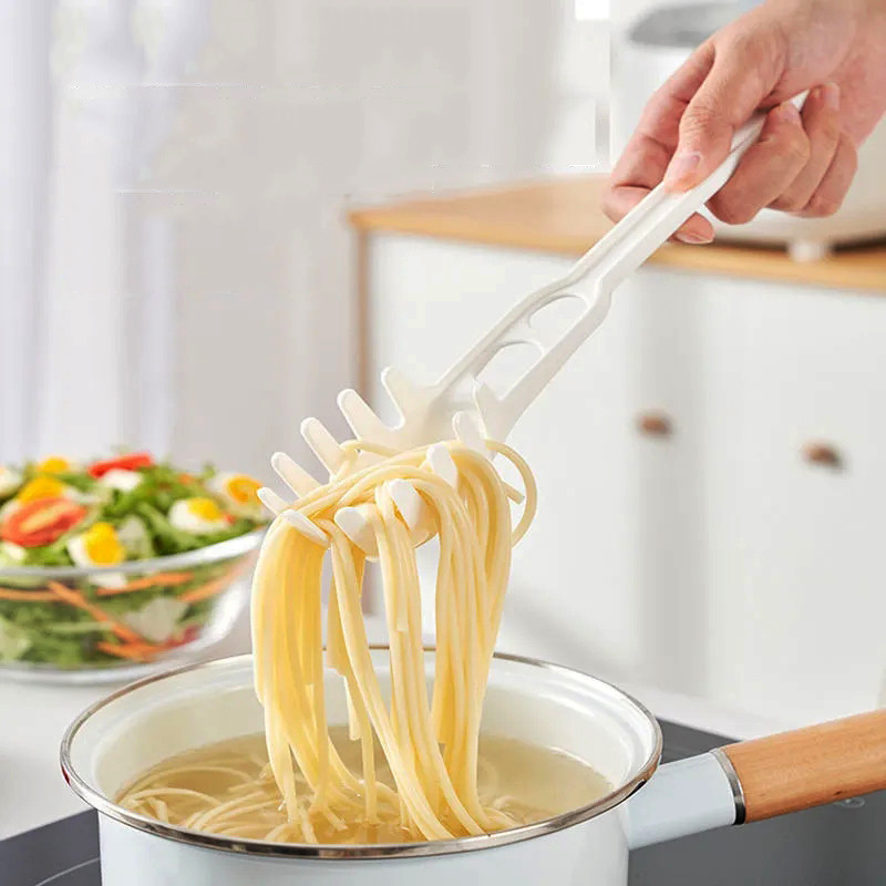 Makaronų makaronų šaukštas ilgo koto kaušelis skimeris makaronų džiovinimo laikiklis spagečių džiovintuvo stovas, kepimo įrankiai, virtuvės priedai