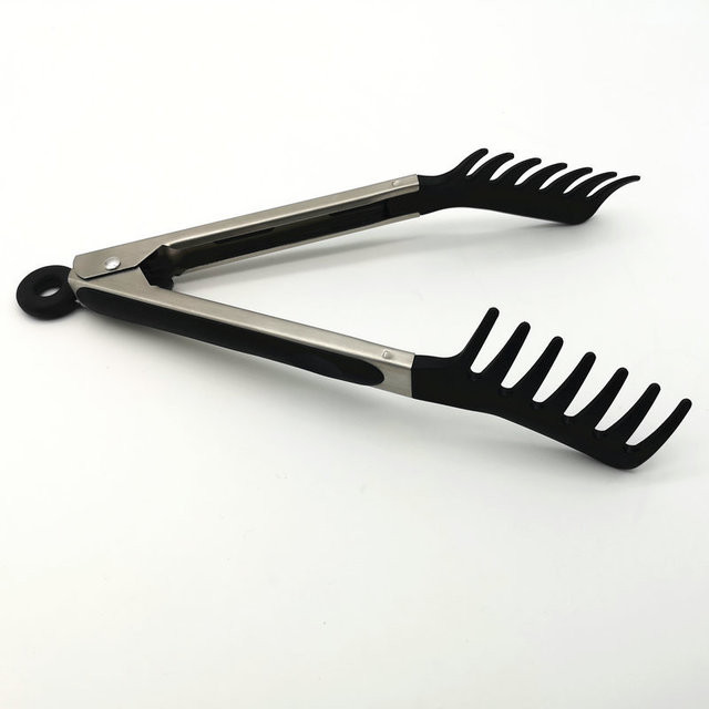 Makaronų spagečių žnyplės Nailono makaronų žnyplės Maisto spaustukai Nerūdijančio plieno rankena Virimo reikmenys Virtuvės reikmenys Pagrindinis puslapis