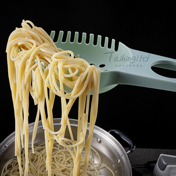 Ζυμαρικά Noodle Spoon Pasta Scoop Colander Fork Ladle Slot Spoon Nylon Drain Strainer Noodle Measurement Kitchen Gadget