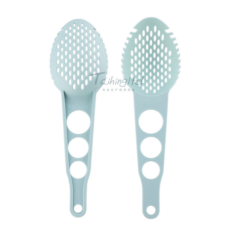 Makaronų makaronų šaukštas Makaronų samtelis kiaurasamtis šakutė kaušas Kiaurasamtis Nailono kanalizacijos sietelis makaronų matavimo virtuvės įtaisas