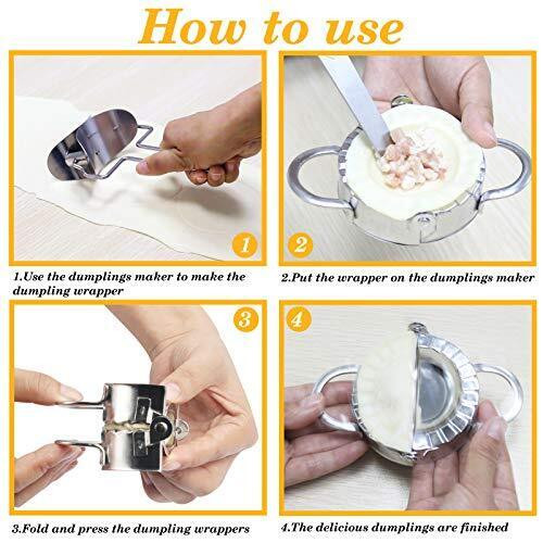 Ravioolide valmistaja roostevabast terasest pelmeenivormi pelmeeni ümbris Vormitaignapressi lõikur Empanada press pirukaraviooli press