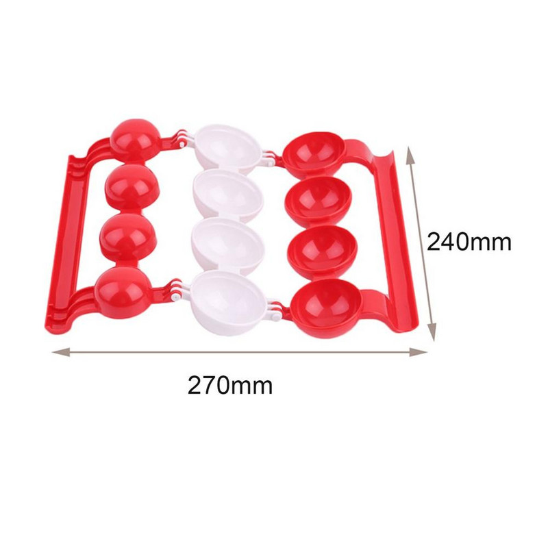 Kuumad DIY täidisega lihapallide küpsetustööriist Koduköögi eritarvikud Plastikust lihapallide valmistaja kalapallide vormid