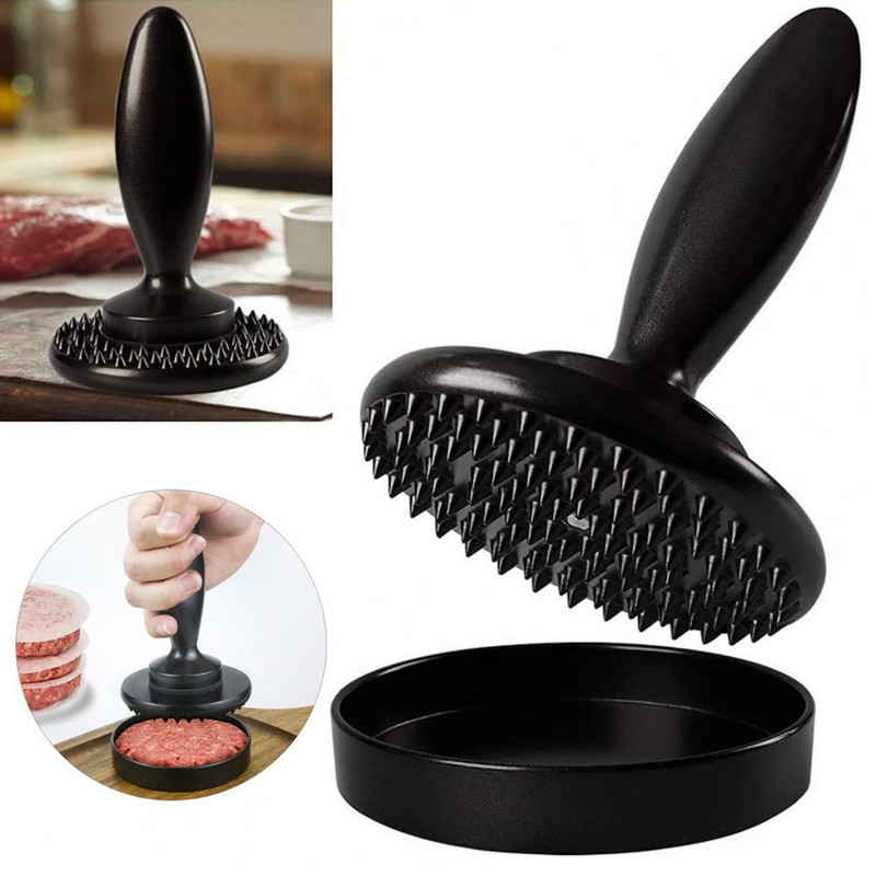 Apverčiamas mėsos minkštiklis mėsainių presas dvipusis mėsainis paplotėlis marinavimo ruošimo įrankis kepsnys jautienos plaktukas