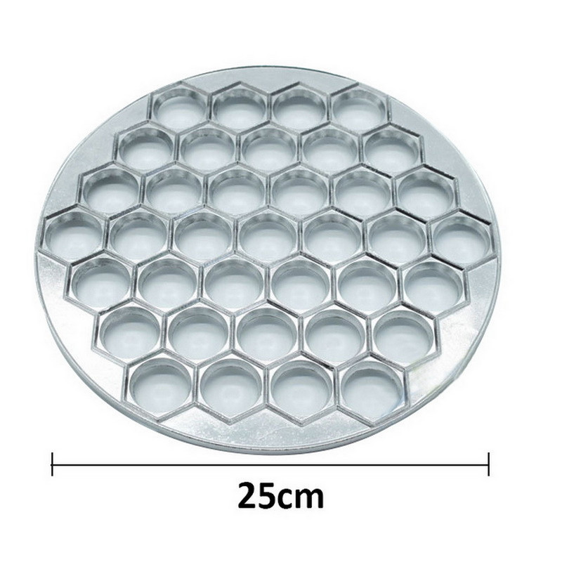 Virtuvinis tešlos presas Raviolis formelių gaminimas koldūnų formavimo aparatas „pasidaryk pats“ virtinukas Pelmenių formavimo makaronų forma 37 skylių virtuvės įrankiai