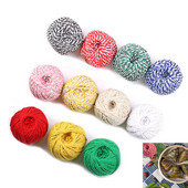 Mėsos dešra surišama virvė Mėsininko medvilnės virvė mėsos santvaros stygos 70/75 m