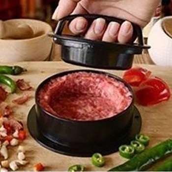 Машини за приготвяне на банички за хамбургер Машина за производство на месо за бургери Преса за банички Форма ABS материал Преси за пай с месо за хамбургер Кухненски джаджи Инструменти за месо