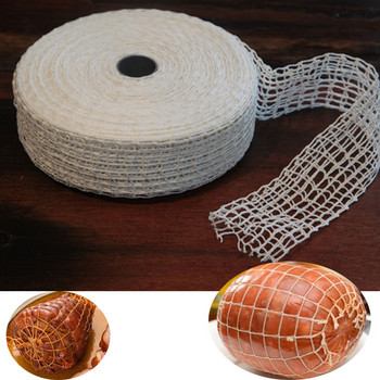 3-метрова памучна мрежа за месо Мрежа за шунка Мрежа за колбаси Месарски шнур Мрежа за колбаси Ролка Мрежа за хот-дог Инструменти за опаковане на колбаси