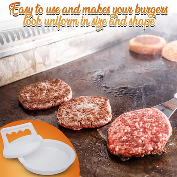 Πρέσα χάμπουργκερ Γεμιστή Πρέσα μπιφτέκι με κρέας Grill Patty BBQ Burger Maker Mold Εργαλεία κουζίνας Αξεσουάρ Μηχανή παρασκευής χάμπουργκερ