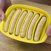 Köögisilikoon Suurendus Hot Dog paksendatud vorstivorst Singivorstitööriist Isetehtud isetehtud beebitoidulisand munavorstikarp