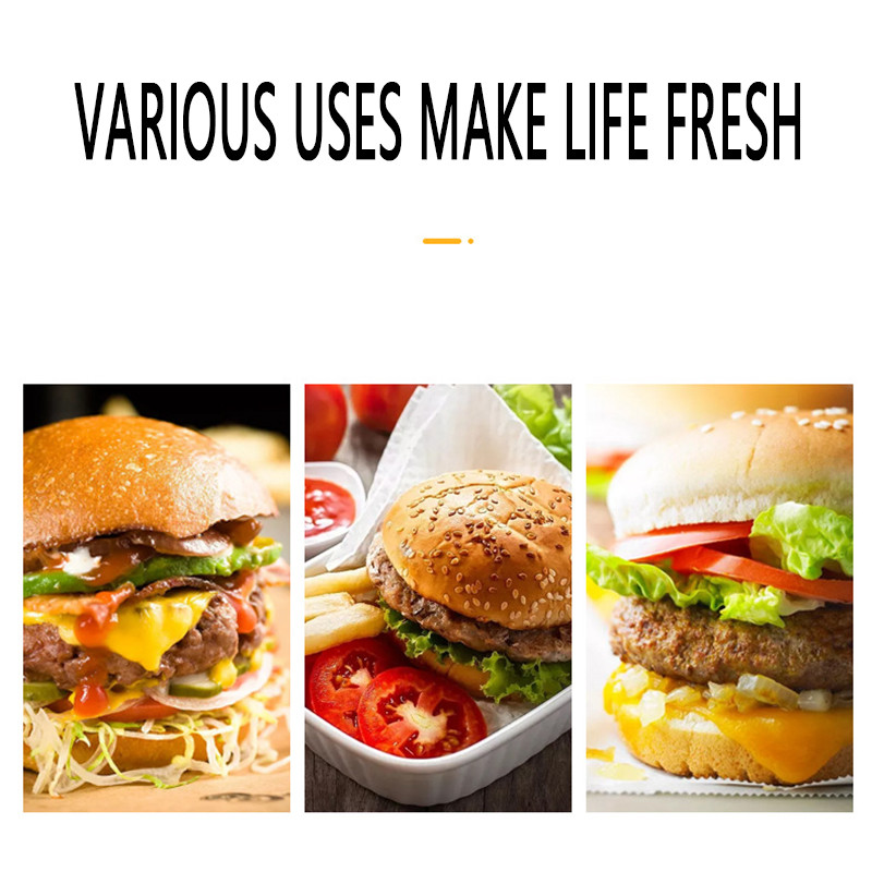 Хамбургска преса за месо Преса за пай с месо Инструмент за производство на Хамбург Печено месо Пържени яйца Многофункционални кухненски аксесоари