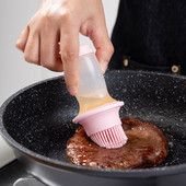 Onlycook hordozható olajos palack grillkefe szilikon konyhai grill főzőeszköz sütés palacsinta kemping kiegészítők kütyük