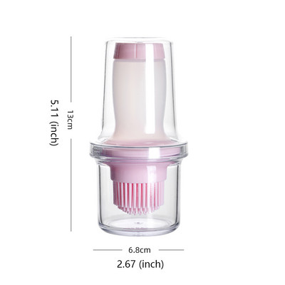 Onlycook hordozható olajos palack grillkefe szilikon konyhai grill főzőeszköz sütés palacsinta kemping kiegészítők kütyük