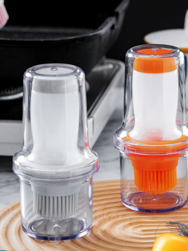 Onlycook hordozható olajos palack grillkefe szilikon konyhai grill főzőeszköz sütés palacsinta kemping kiegészítők kütyük