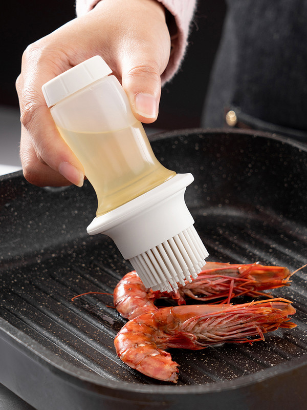 Onlycook hordozható olajos palack grillkefe szilikon konyhai grill főzőeszköz sütés palacsinta kemping kiegészítők kütyük