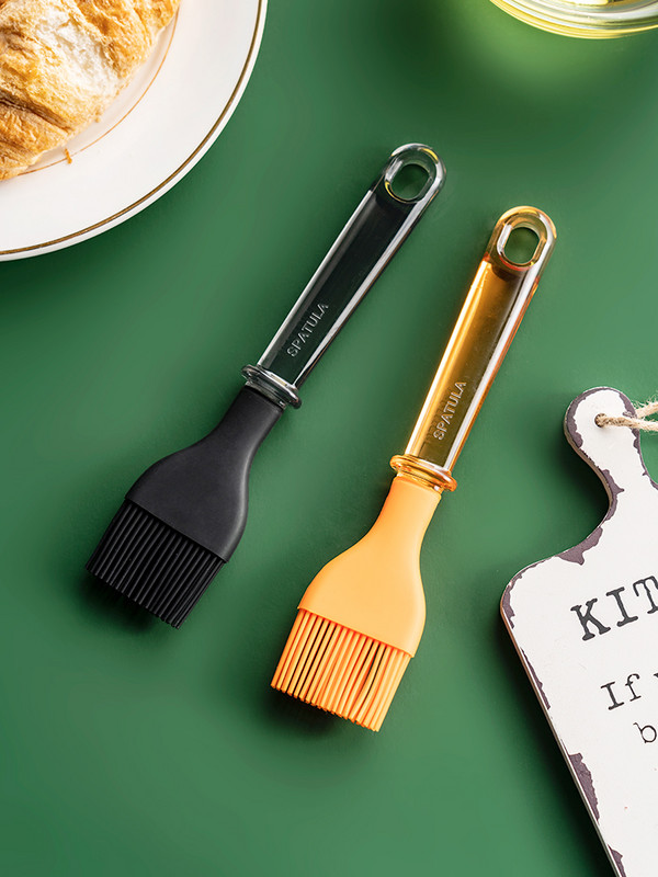 Onlycook háztartási élelmiszer-minőségű szilikon olajos ecset konyha magas hőmérsékletű sütés speciális ecsettel grillkefe palacsinta