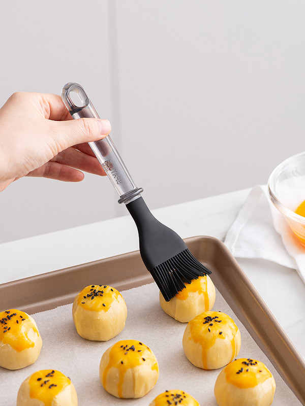 Onlycook háztartási élelmiszer-minőségű szilikon olajos ecset konyha magas hőmérsékletű sütés speciális ecsettel grillkefe palacsinta