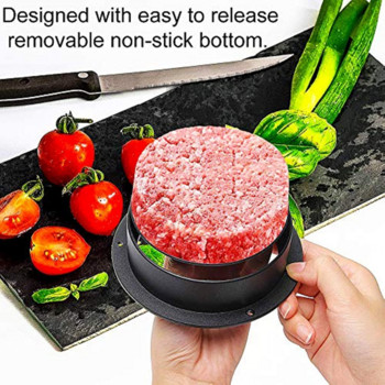 Направи си сам машина за пресоване на месо, ръчна форма за пресоване на оризови топки за хамбургер, преса за месо, набор от инструменти, кухненски аксесоари