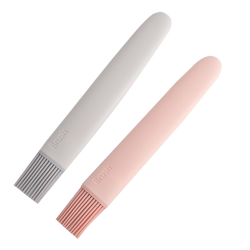 Onlycook 2 db Élelmiszer-minőségű szilikon ráncos kefék, magas hőmérsékletnek ellenálló hordozható barbeque BBQ sütőolaj eszközök