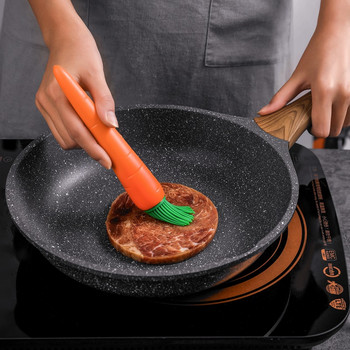 Креативна моркова силиконова четка за барбекю Четки за масло Готвене Барбекю Топлоустойчив кухненски бар Инструменти за печене на торта Консумативи за съдове