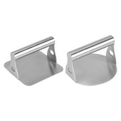 Mėsainių presas Mėsainių presas Jautienos kukulių gaminimo keptuvės priedai Profesionalus kepimas ant grotelių Smulkintuvas Mėsa, susmulkinta ant grotelių