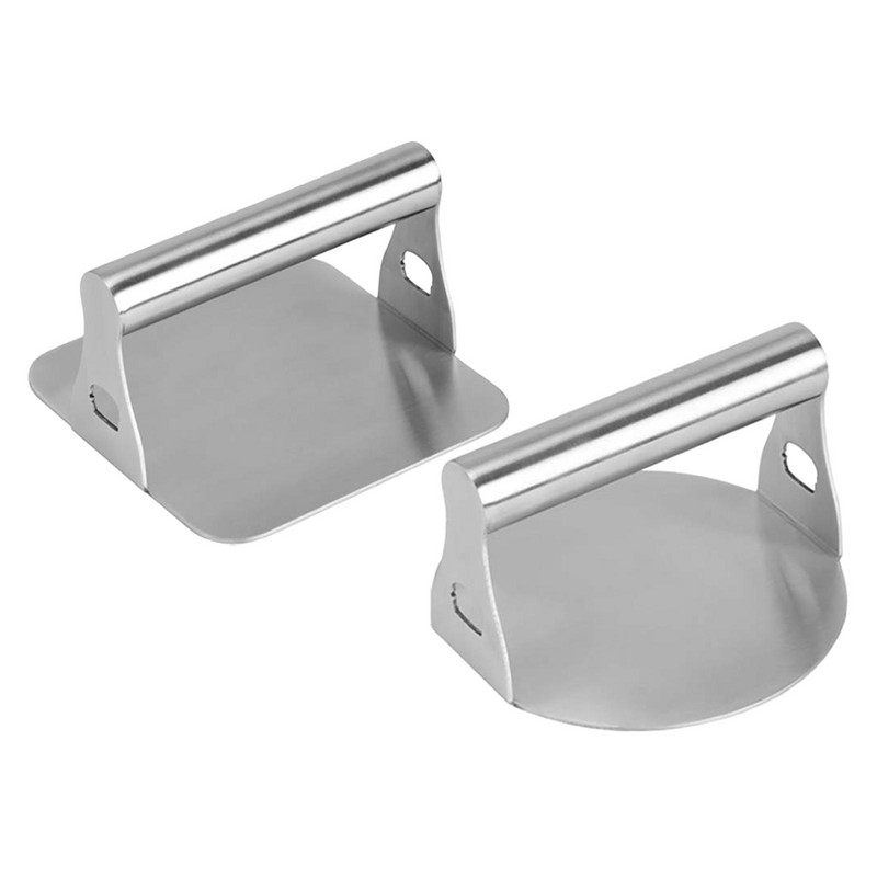 Mėsainių presas Mėsainių presas Jautienos kukulių gaminimo keptuvės priedai Profesionalus kepimas ant grotelių Smulkintuvas Mėsa, susmulkinta ant grotelių