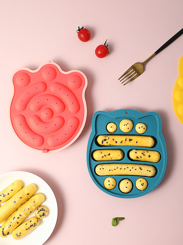 Vorstivalmistaja isetegemise käsitsi vormimise mittenakkuv hot dog käsitsi valmistatud singi silikoonvormi kiire prototüüpide valmistamise tööriist