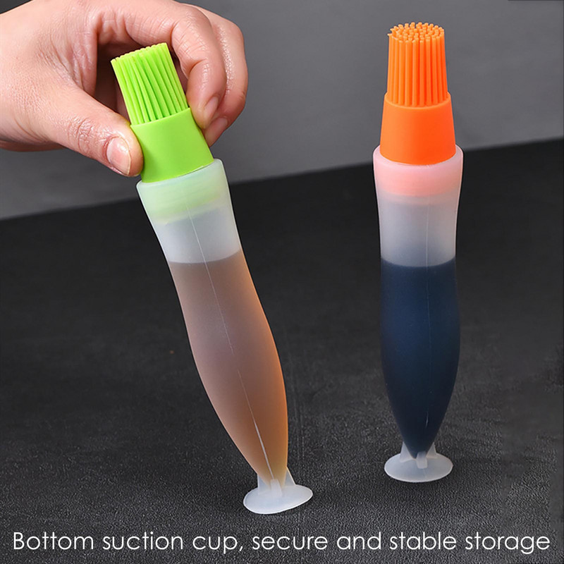 UUS Kaasaskantav õlipudel grillhari silikoonist köök grill-küpsetustööriist Küpsetuspannkook Grill Matkatarvikud Vidinad