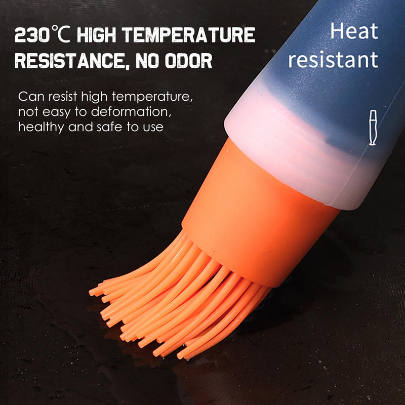 UUS Kaasaskantav õlipudel grillhari silikoonist köök grill-küpsetustööriist Küpsetuspannkook Grill Matkatarvikud Vidinad