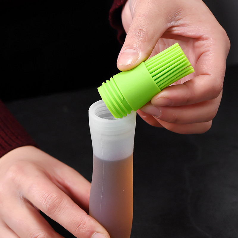 UUS Kaasaskantav õlipudel grillhari silikoonist köök grill-küpsetustööriist Küpsetuspannkook Grill Matkatarvikud Vidinad