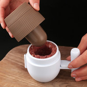 2 kom/set Aparat za ćufte Neprianjajući DIY Sendviči punjeni mesom Oblikivač mesnih okruglica Alati za meso Kuhinjske riblje kuglice Kalup za pravljenje rižinih kuglica