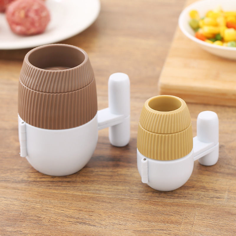 2tk/komplekt Lihapallide valmistaja Köök kalapall riisipallide valmistamine mittekleepuva vormi valmistamisel meisterdage liha täidisega võileib lihapallide vormija lihatööriistad