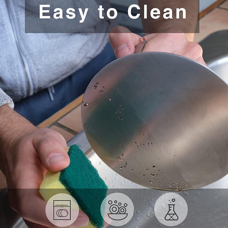 „Burger Press“ nepridegantis nerūdijantis plienas, lengvai plaunamas indaplovėje, saugus nerūkantis pyragų gaminimo aparatas, skirtas ant grotelių kepsniams