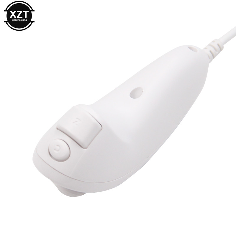 Nintend Wii mängukontrolleri juhtkangi vasakpoolne kumer mängukäepideme juhtpult Nunchuk Nintendo Wii mängupuldi Nunchuck mängu jaoks