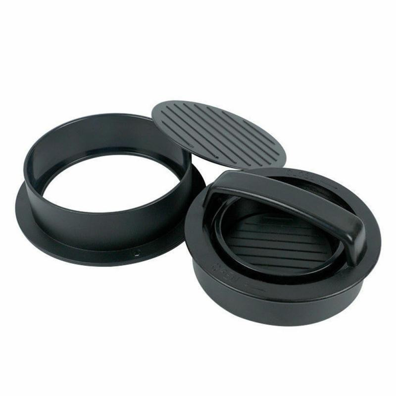 3 viename apvalios formos nepridegantis įdarytas mėsainis pelėsiai jautienos daržovių mėsainis mėsos presas Mėsos presų gamyba Alyvinis popierius