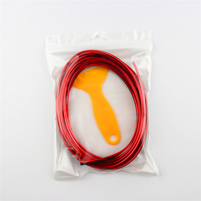 5M Umetak za umetak ruba armaturne ploče automobila Ukrasna letvica za interijer Umetnuta traka za dodatnu opremu za automobile sa strugačem