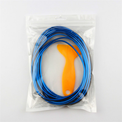 5M Umetak za umetak ruba armaturne ploče automobila Ukrasna letvica za interijer Umetnuta traka za dodatnu opremu za automobile sa strugačem