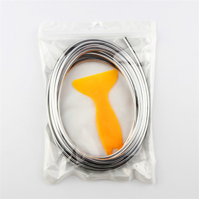 5M Umetak za umetak ruba armaturne ploče automobila Ukrasna letvica za interijer Umetnuta traka za dodatnu opremu za automobile sa strugačem