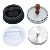 Mėsainis mėsainis Mėsos presas kotletams Kotletukų formelių kepsnys Jautienos mėsainių gaminimo aparatas Lauko vakarėlis Mėsainis jautienai Virtuvės įtaisai