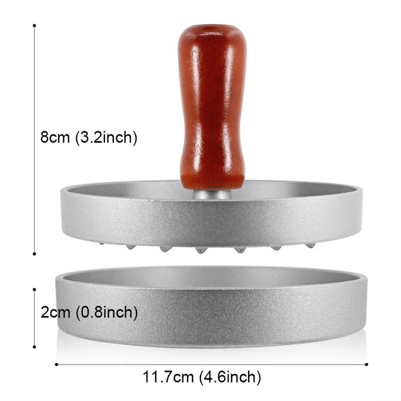 Mėsainis mėsainis Mėsos presas kotletams Kotletukų formelių kepsnys Jautienos mėsainių gaminimo aparatas Lauko vakarėlis Mėsainis jautienai Virtuvės įtaisai