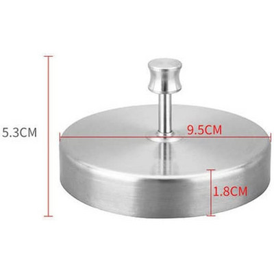 304 nerūdijančio plieno paplotėlių kepimo aparatas, reguliuojamas mėsainių mėsainių presas, nepridegančios formelės jautienos daržovių mėsainiams gaminti