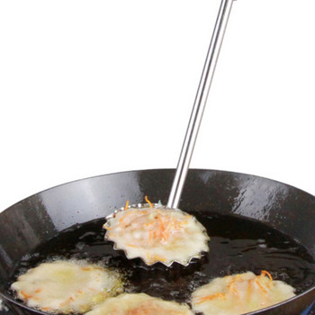 1 ΤΕΜ. Κεφτεδάκι από ανοξείδωτο ατσάλι Κουτάλι Pancake Scoop Meat Pite Maker Αντικολλητικό καλούπι τηγανιτό φαγητό Κουζινικά σκεύη Εργαλεία μαγειρέματος