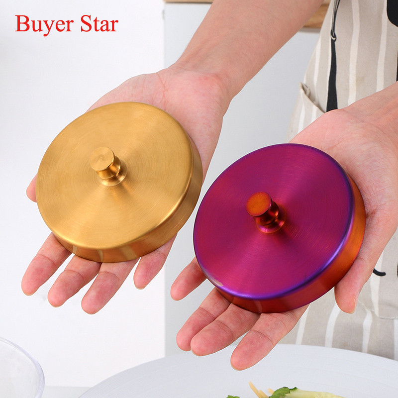 Auksinis nelipnus mėsainio presas, nerūdijančio plieno mėsainis, jautienos kepsninė, mėsainių presas, formelės Patty Mould-Maker virtuvės reikmenys