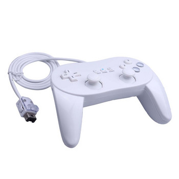 За Nintendo Wii Второ поколение Геймпад Класически Кабелно Гейминг Дистанционно Про Геймпад Шок Джойпад Джойстик