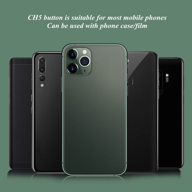 CH5 mobiiltelefoni mängupäästiku tulenupu käepideme tulistamispuldi juhtkang PUBG Shoot Aim Key L1R1 kontrolleri jaoks IOS Androidi jaoks