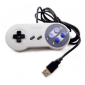 1 tk Juhtmega Super USB kontroller Mängupult Juhtkangid Classic Joypad Nintendo SNES mängude jaoks Windows PC MAC arvuti