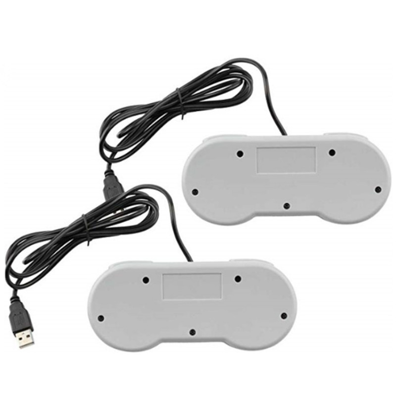1 tk Juhtmega Super USB kontroller Mängupult Juhtkangid Classic Joypad Nintendo SNES mängude jaoks Windows PC MAC arvuti
